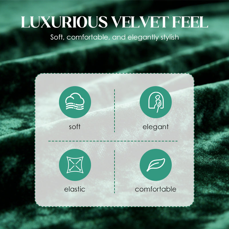 🍁VelvetEase – Women's Velvet Top & Pants Two-Piece Set