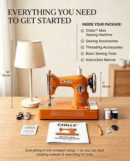 RetroStitch – Portable Mini Sewing Machine
