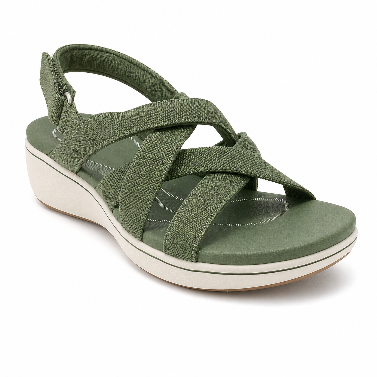 CloudStride Sandals – Women’s Cushioned Wedge Walking Sandals