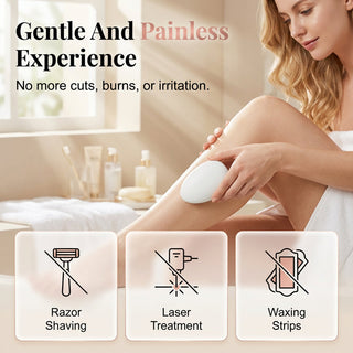 SilkStone – Painless Crystal Hair Eraser with Protective Cover