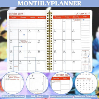 MooPlan – 🐮 2026–2030 Monthly Planner ✨ Cute Highland Cow 5-Year Calendar with Large Monthly Blocks