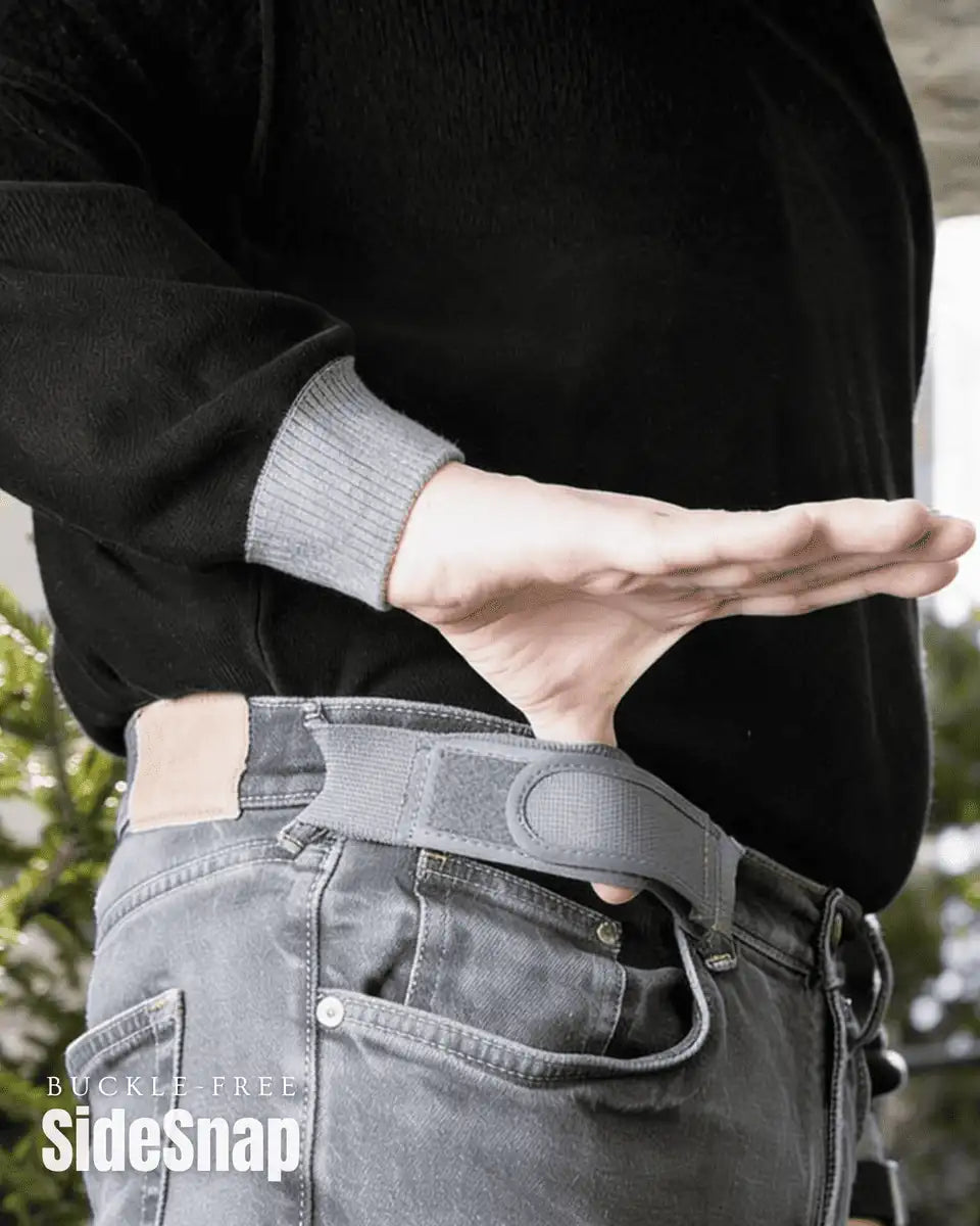 SideSnap – Buckle-Free Elastic Side Belts, Sold in Pairs