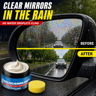 🔥GlassClarity – Car Glass Oil Film Remover & Rain-Repelling Paste🚗