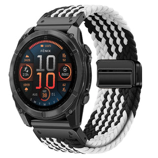 MagWeave – Magnetic Buckle Stretch Nylon Band for Garmin QuickFit 20/22/26mm