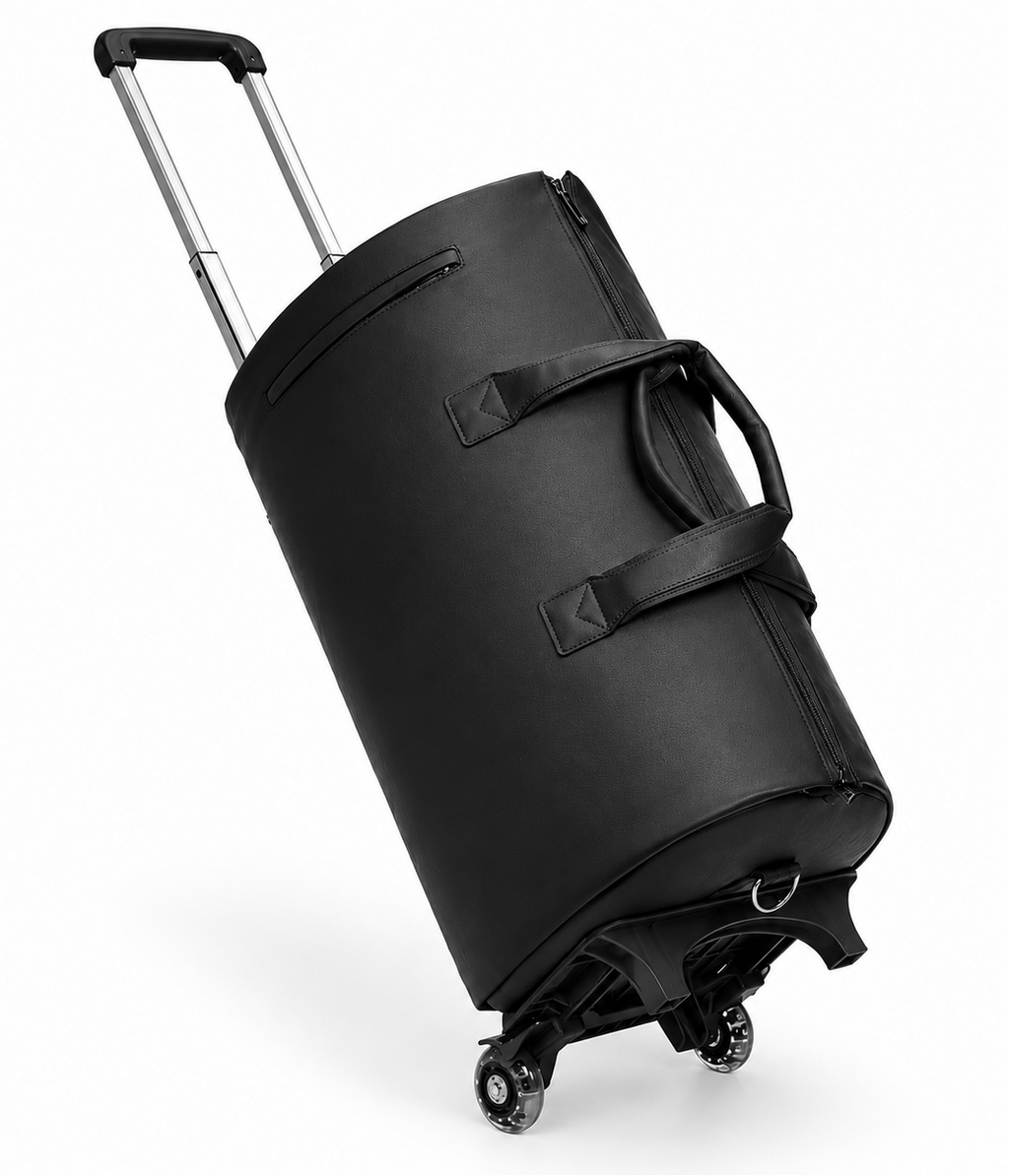 SuitStride – Him Edition 2-in-1 Garment Duffel Bag with Optional Wheels