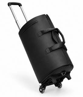 SuitStride – Him Edition 2-in-1 Garment Duffel Bag with Optional Wheels