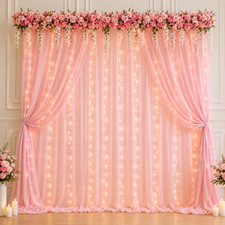 DreamGlow – Tulle Curtain Lights Set