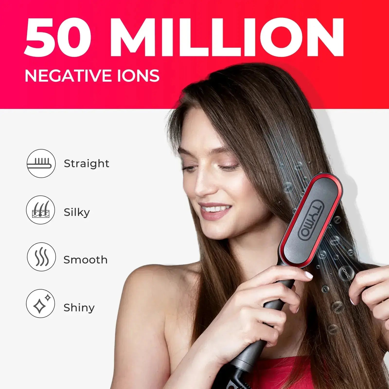 SilkGlide – 2-in-1 Ionic Hair Straightening Brush