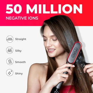 SilkGlide – 2-in-1 Ionic Hair Straightening Brush