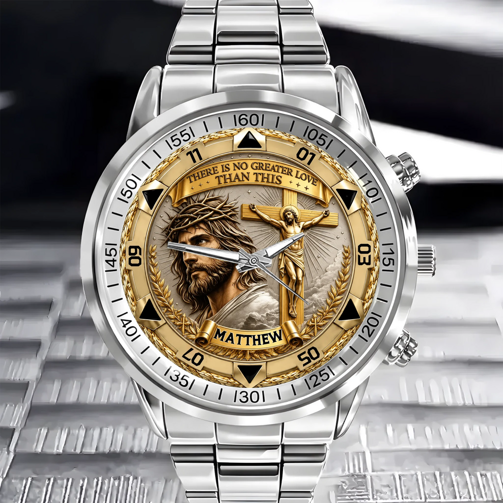 FaithMark – Personalized Crucifix Watch