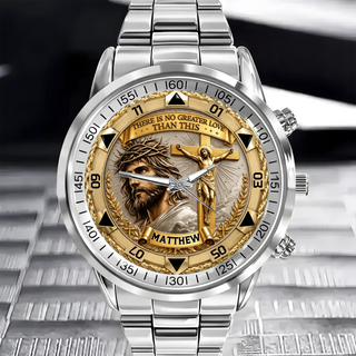 FaithMark – Personalized Crucifix Watch