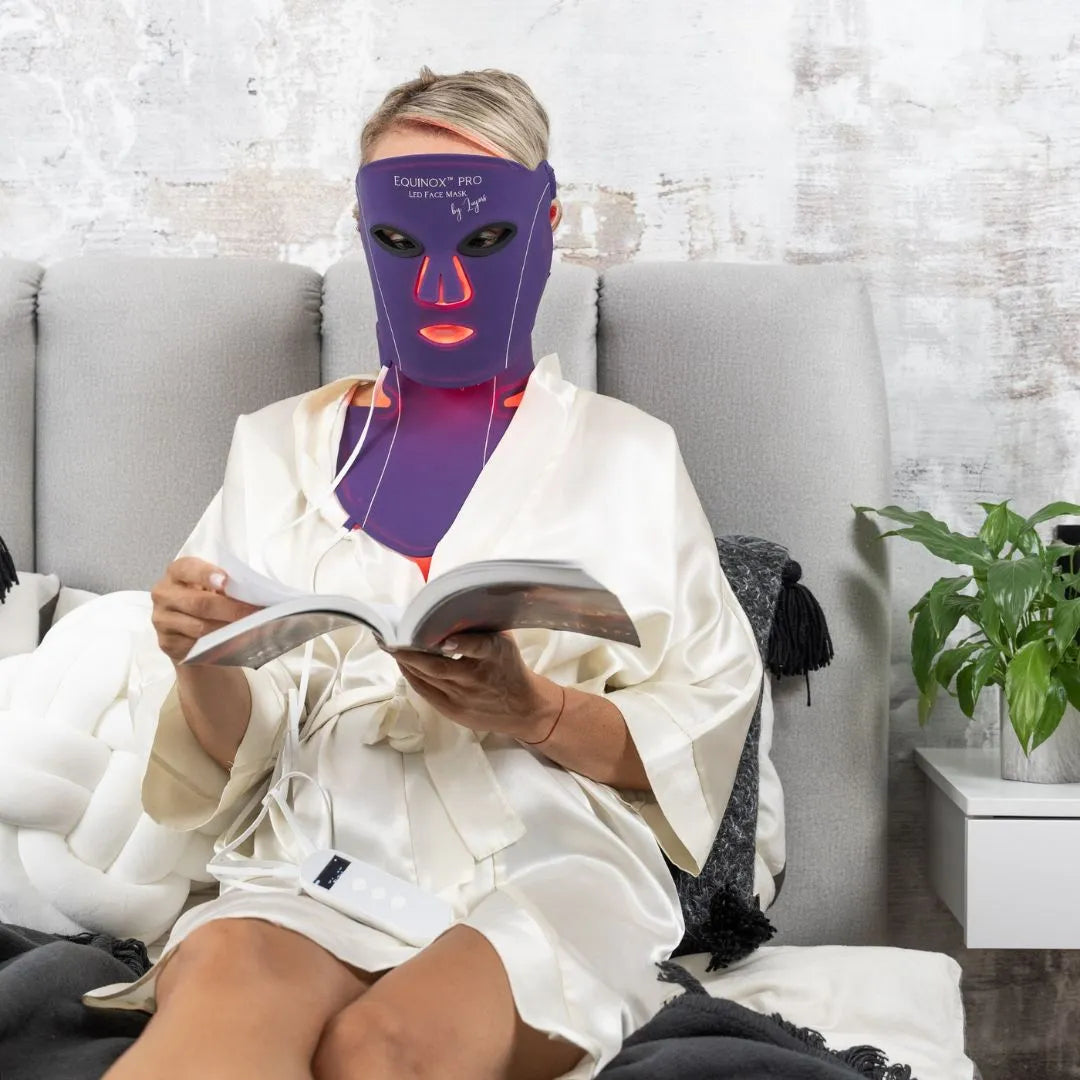 LumaRenew – Equinox™ Pro LED Light Therapy Mask for Face, Neck & Chest