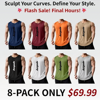 IronBreeze Tank Pack – Men's Lightweight Breathable Gym & Training Tank Tops