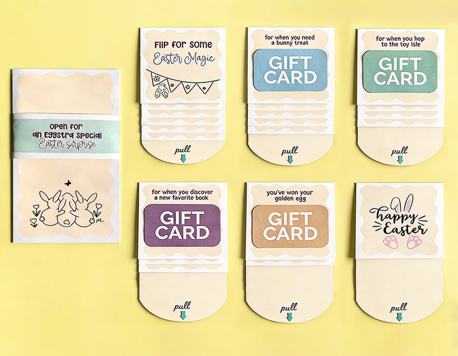 CascadeCard – Handmade Waterfall Gift Card Booklet