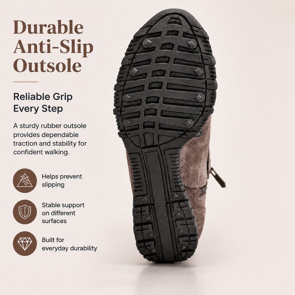 SuedeEase – Women’s Soft Suede-Like Comfort Ankle Boots
