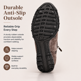 SuedeEase – Women’s Soft Suede-Like Comfort Ankle Boots