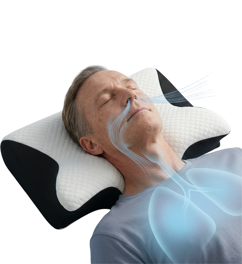 HushAlign – The Anti-Snore Pillow That Silences Snoring by Fixing Your Sleep Posture