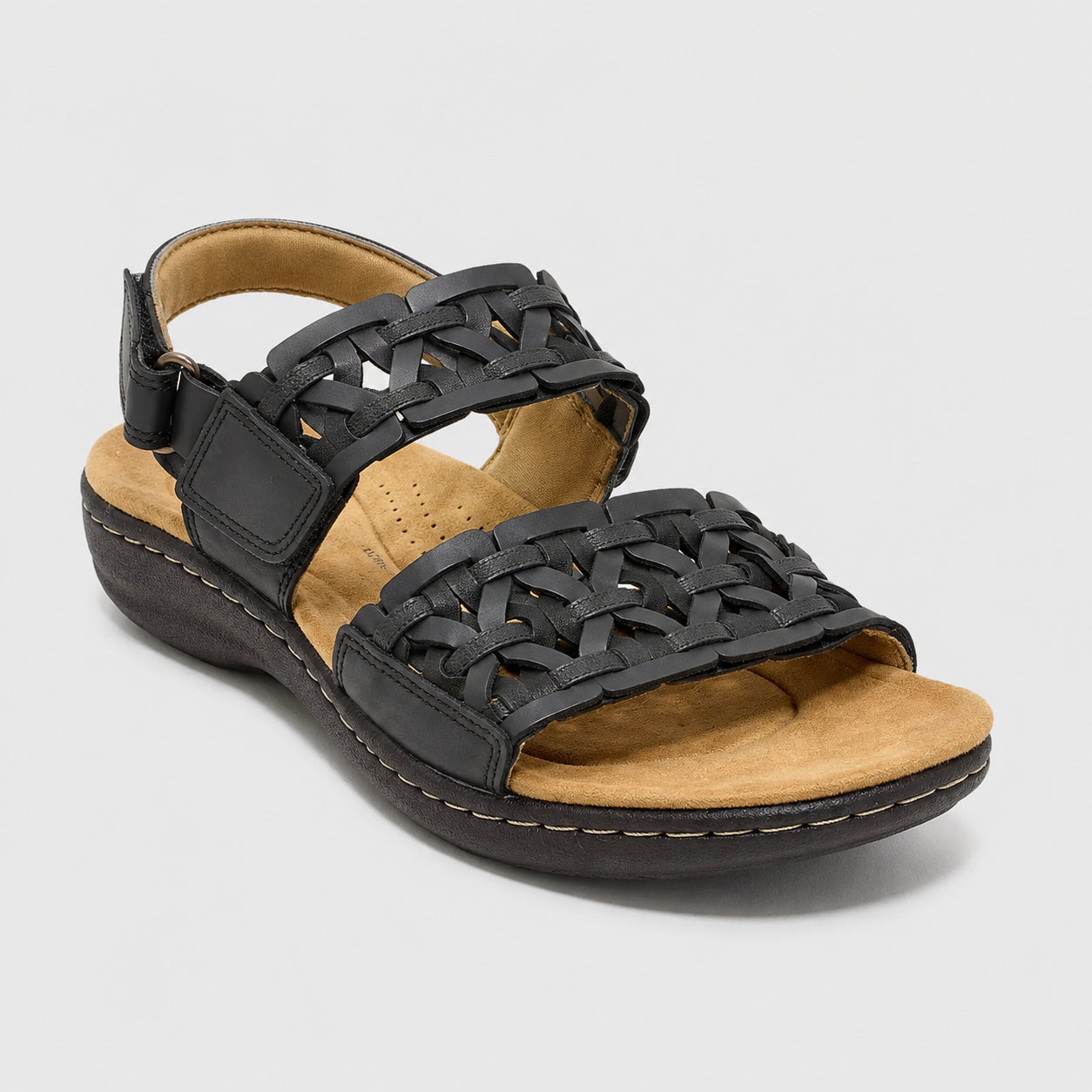 CloudWeave – Women’s Leather Slingback Sandals