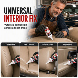 SeatSeal – 🚗 Quick-Dry Leather & Vinyl Repair Glue with Precision Nozzle