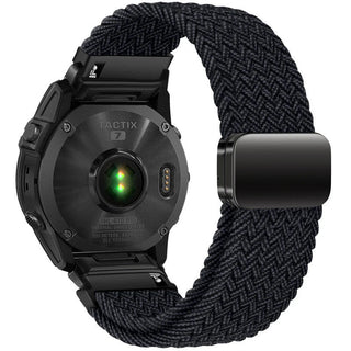 MagWeave – Magnetic Buckle Stretch Nylon Band for Garmin QuickFit 20/22/26mm