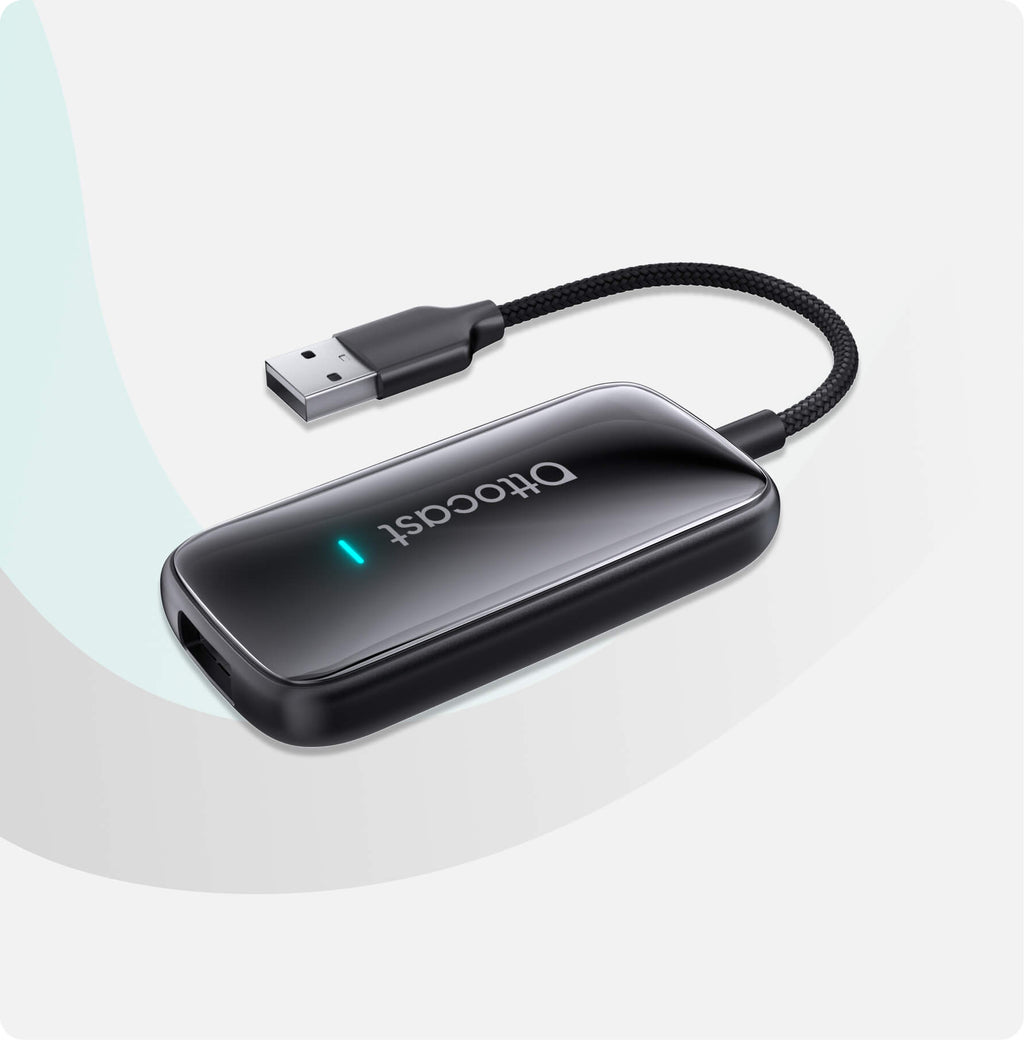 StreamDash – Play2Video Ultra Car Streaming Box with Wireless CarPlay & Android Auto