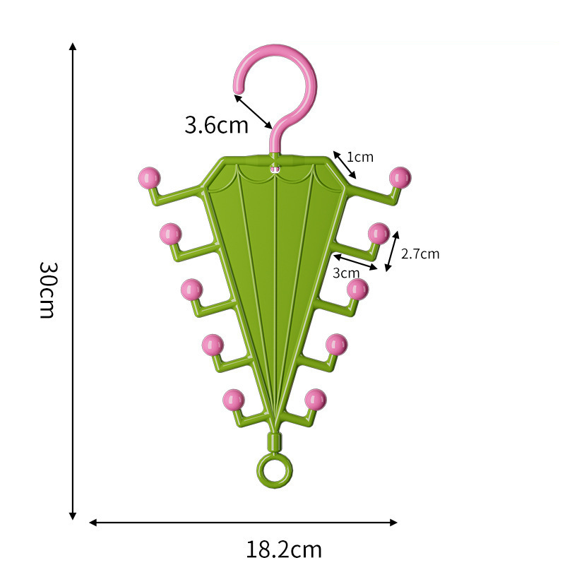 BrellaHang – Multi-Functional V-Shaped Double-Sided Hanger Storage Rack