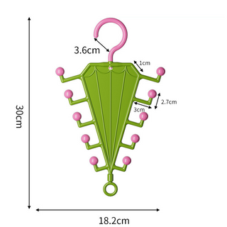 BrellaHang – Multi-Functional V-Shaped Double-Sided Hanger Storage Rack