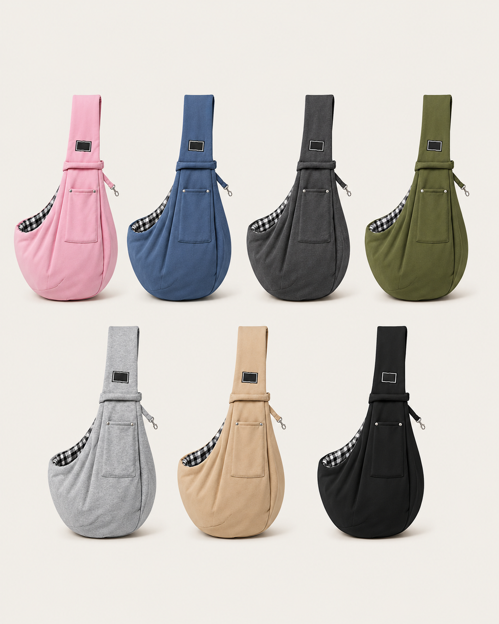 CarryNest – Hands-Free Crossbody Pet Sling Carrier for Small Dogs & Cats