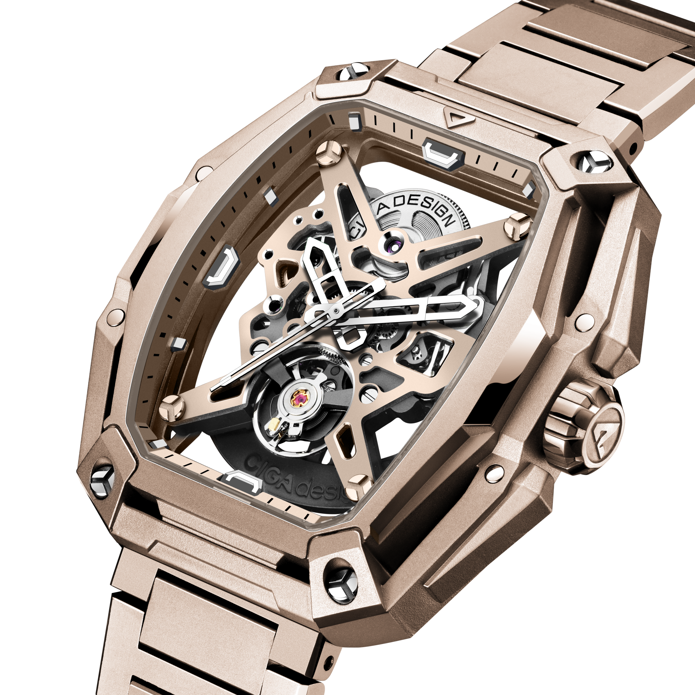 HunterVintage – CIGA Design Skeleton Automatic Watch