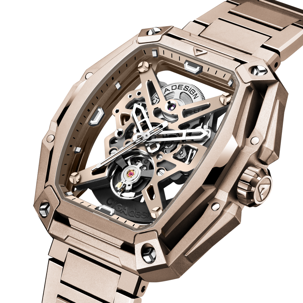 HunterVintage – CIGA Design Skeleton Automatic Watch