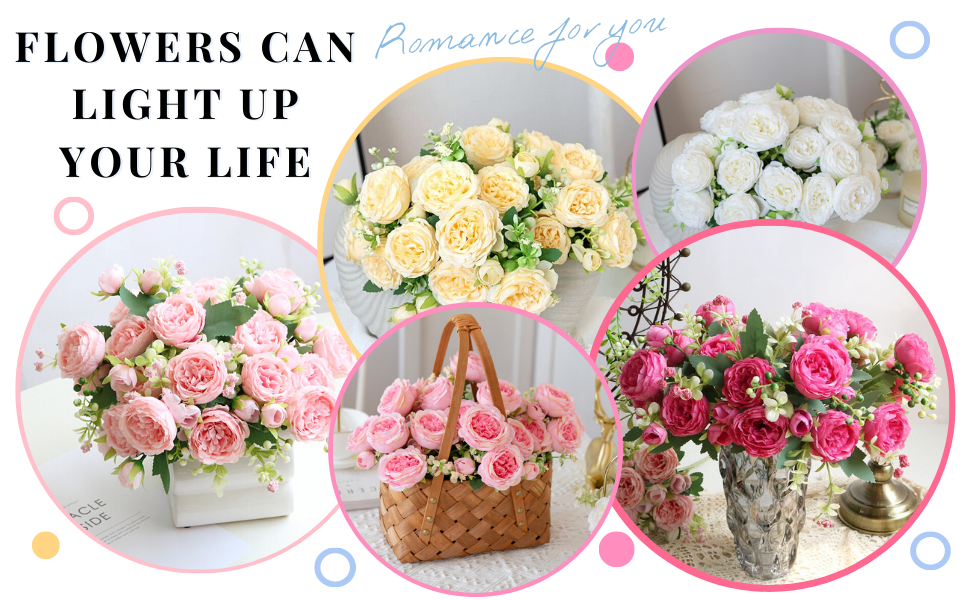 PeonyGrace – UV-Resistant Artificial Peony Flowers