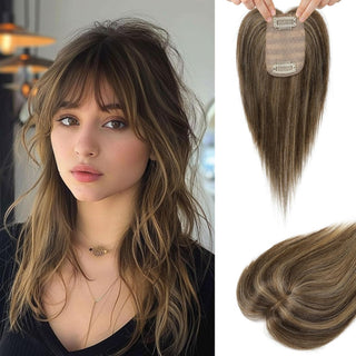 BangBlend – 🔥 Hair Topper with Bangs for Thinning Hair