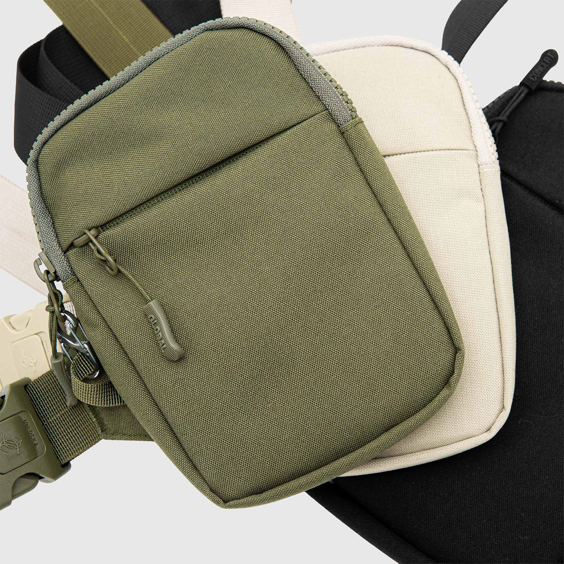 SlingGuard – Anti-Theft Everyday Sling Bag, Lightweight Crossbody Travel Pack
