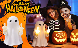 Happy Halloween scene