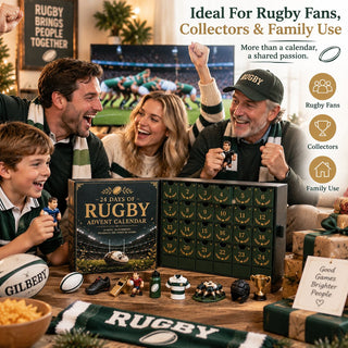 ScrumCount – 🏉 Rugby Advent Calendar with 24 Unique Acrylic Charms