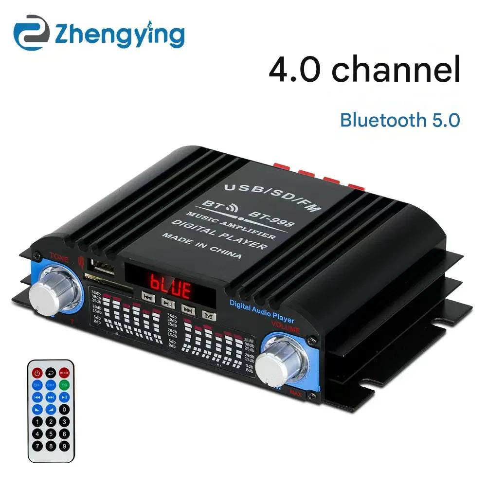 SoundBridge – BT-998 Mini Bluetooth Home & Car Amplifier