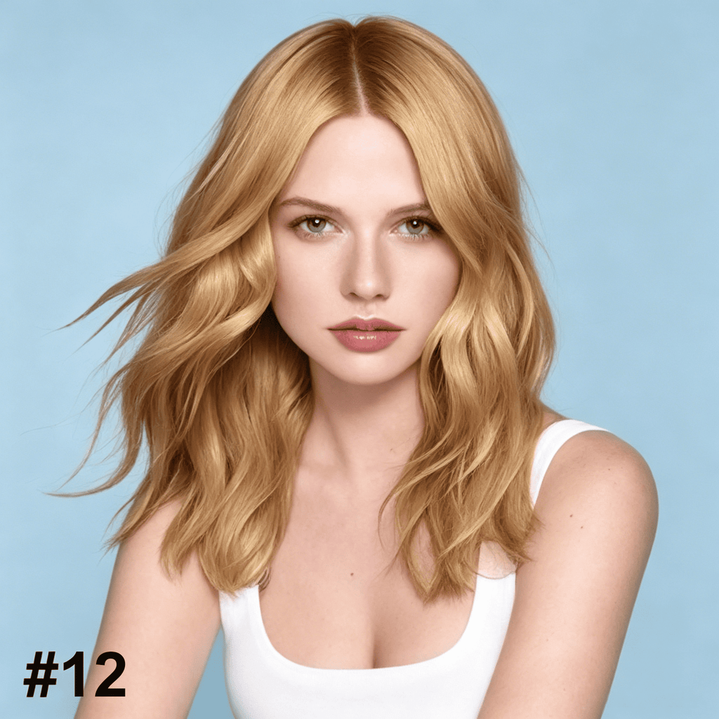 SilkSeam – ✨ Invisible Tape-In Hair Extensions, 100% Virgin Human Hair (10 Pcs)