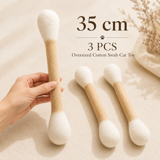 FeltSwab – Double-Ended Wool Cat Toy