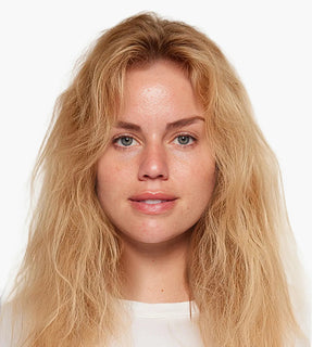 Straightening brush for hair before use