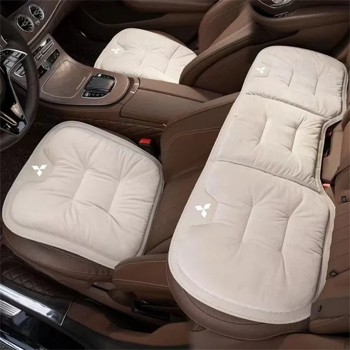 CushySeat – Skin-Friendly, Dirt-Repellent PU Leather Car Seat Cushions