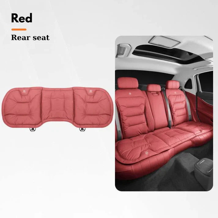 CushySeat – Skin-Friendly, Dirt-Repellent PU Leather Car Seat Cushions