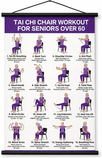 ChairFlow – Illustrated Chair Tai Chi and Yoga Charts