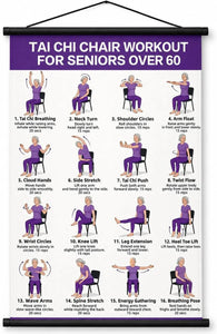 ChairFlow – Illustrated Chair Tai Chi and Yoga Charts
