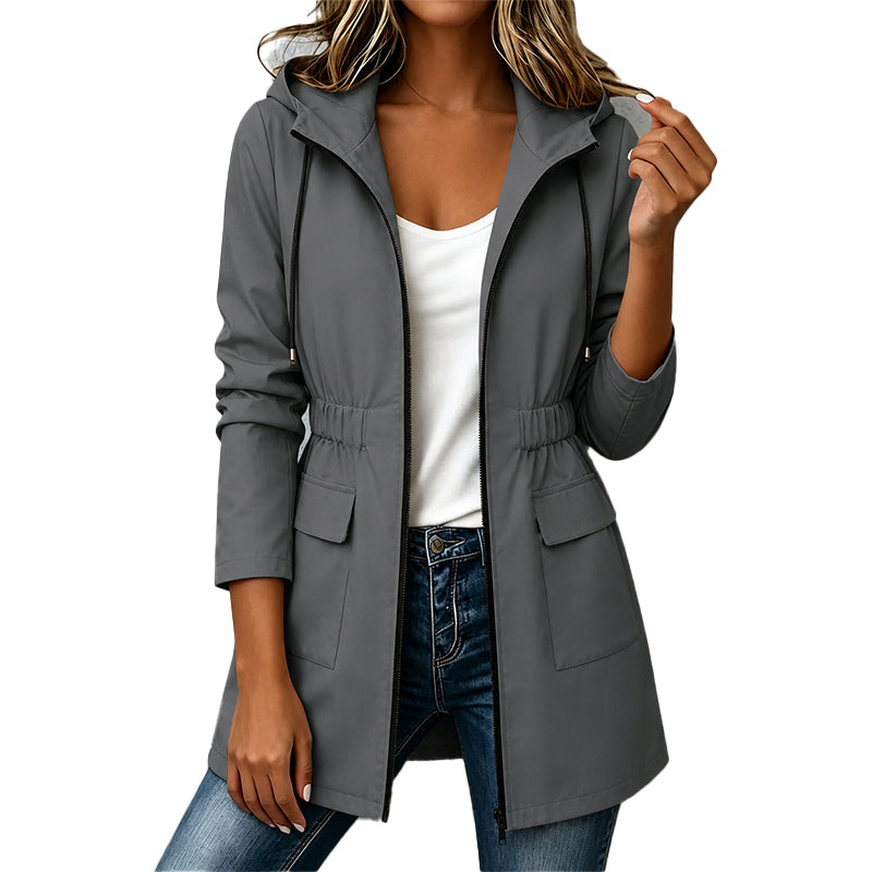 StormVeil – Women's Water-Resistant Hooded Rain Jacket