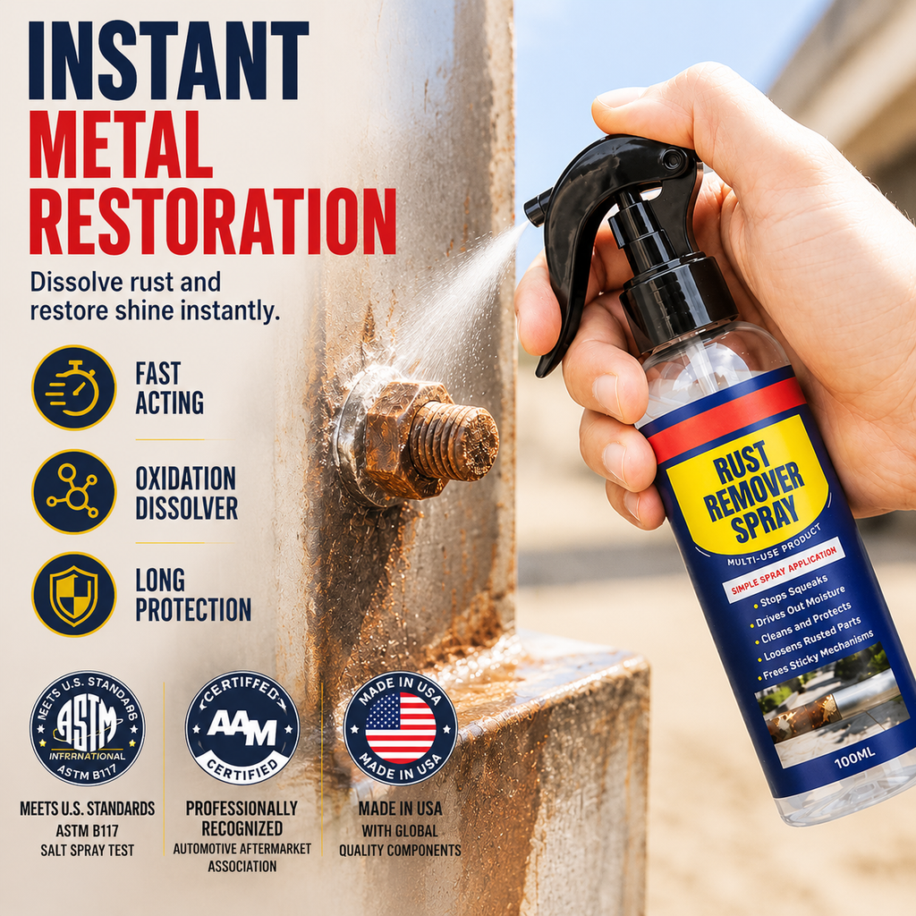 RustRevive – 🔥🔥 Multi-Purpose Rust Remover Spray & Lubricant