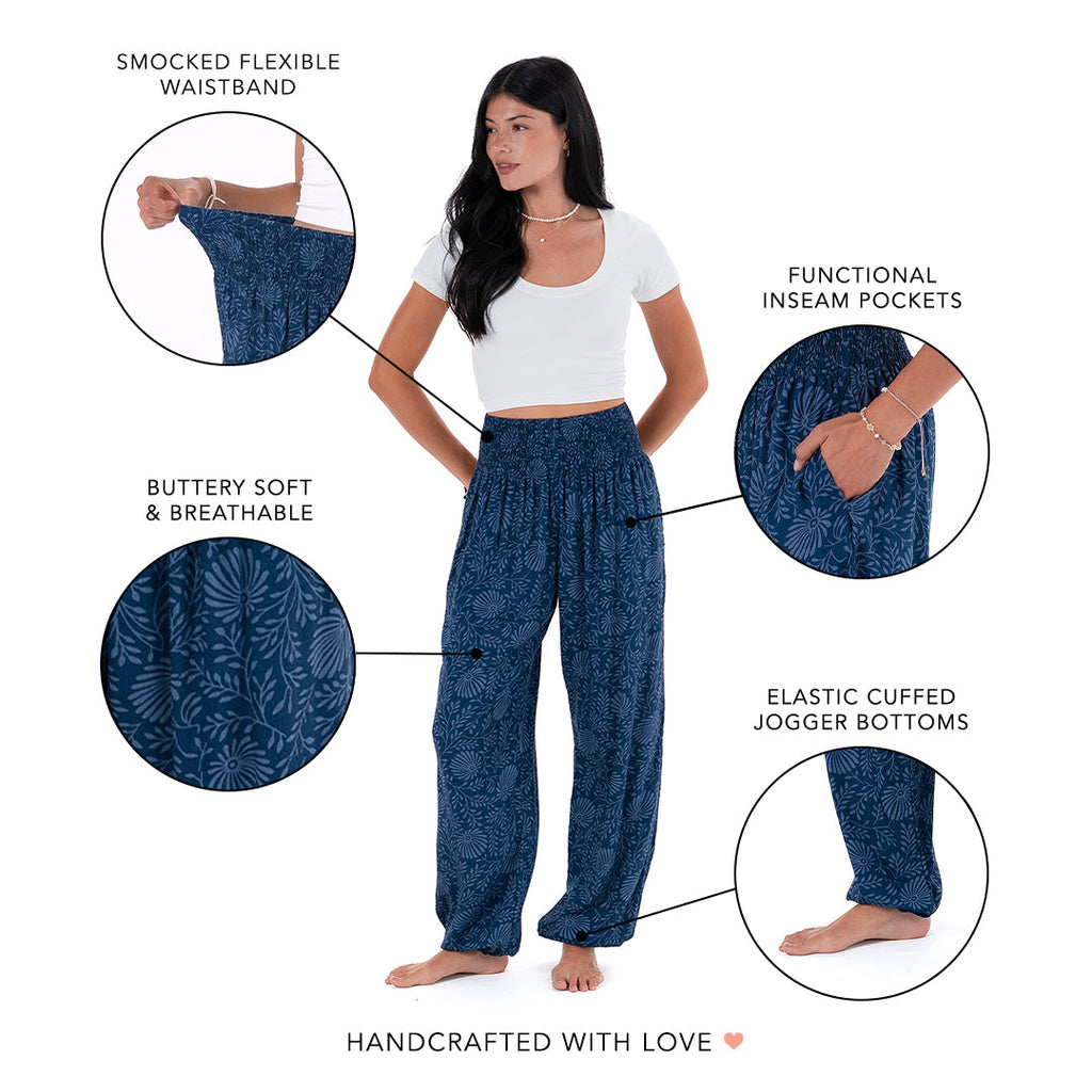 MontereyEase – Buttery-Soft Harem Pants