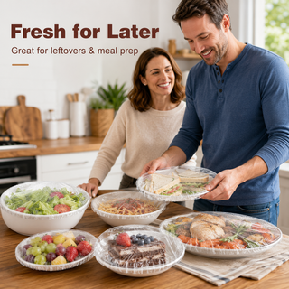 StretchSeal – Clear Elastic Food Covers for Bowls & Plates
