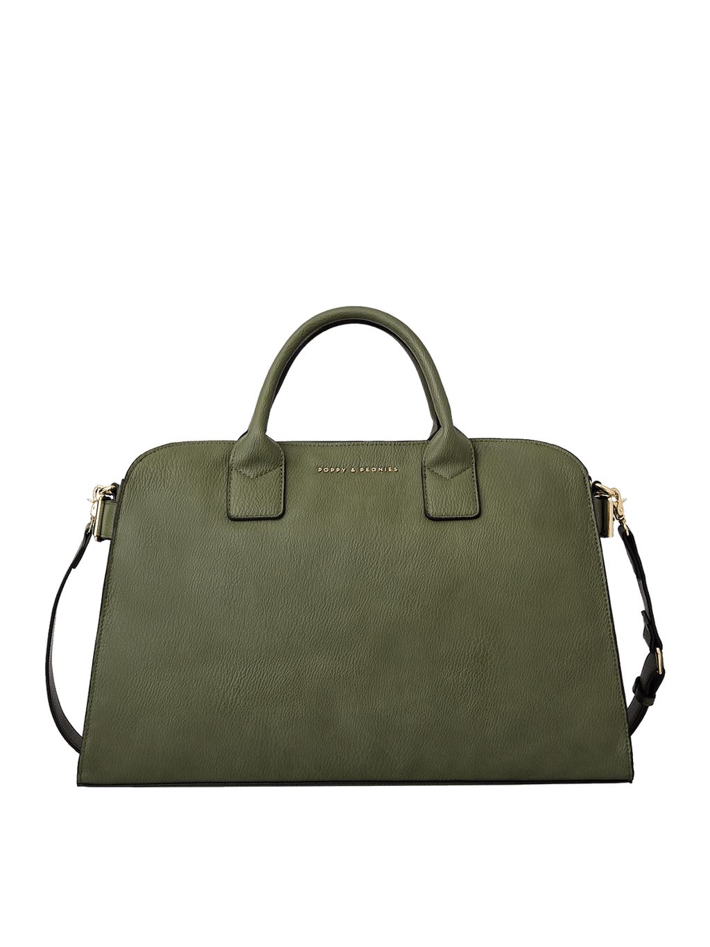 UrbanCarry – Olive Vegan-Leather Organizer Tote
