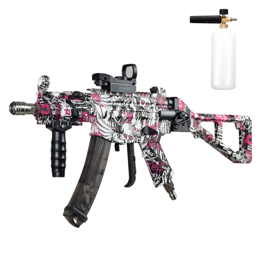 TurboWash X – Tactical-Style Pressure Washer Gun with Foam Cannon