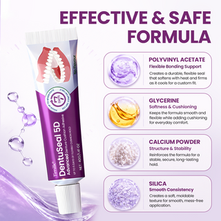 DentaCushion – Advanced Denture Cushion Adhesive With Up to 5 Days of Flexible Hold 🦷